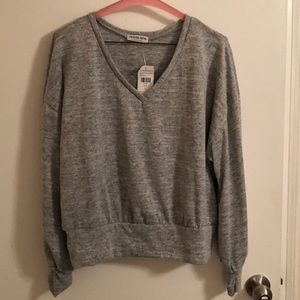 Knit V-Neck Sweater